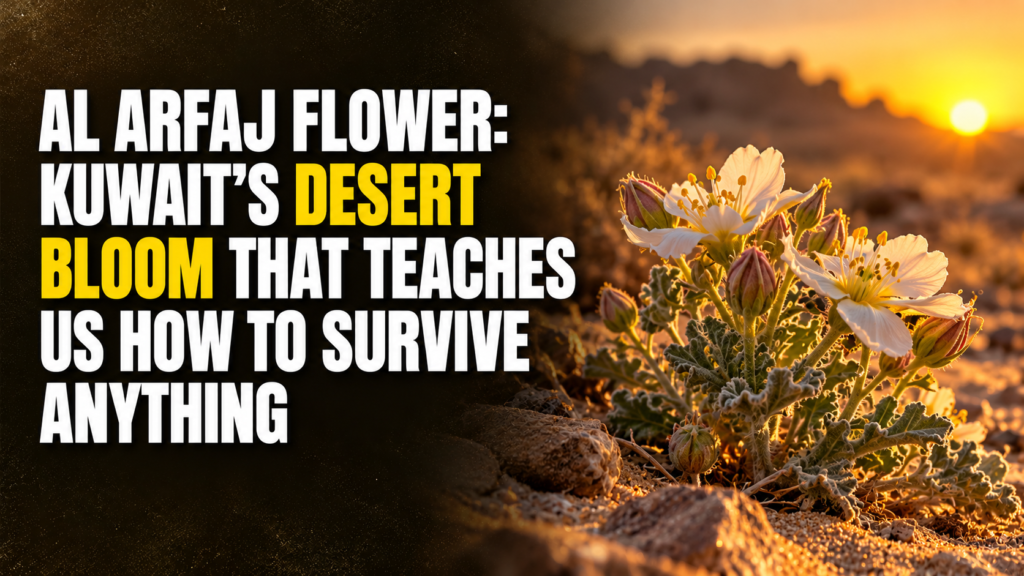 Al Arfaj Flower: Kuwait’s Desert Bloom That Teaches Us How to Survive Anything